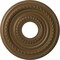 Ekena Millwork Cole PVC Medallion (Canopies up to 4 1/4"), 13"OD x 3 1/2"ID x 3/4"P, Metallic Champagne Bronze CMP13COCCB - alternate 1